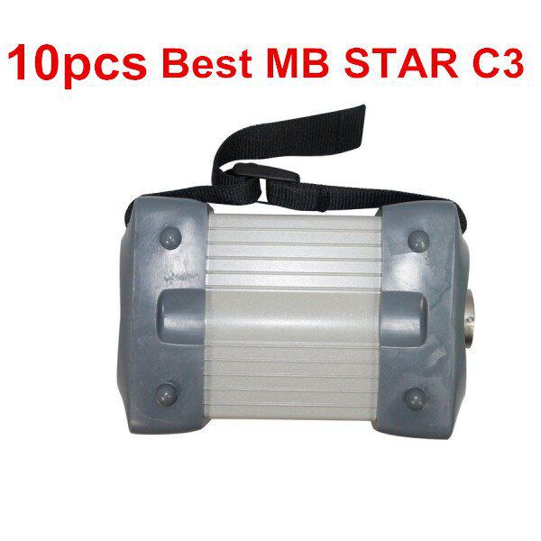 10PCS Best Quality MB Star C3 Pro for Benz Truck & Cars Update to 2014.09