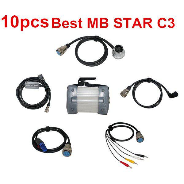 10PCS Best Quality MB Star C3 Pro for Benz Truck & Cars Update to 2014.09