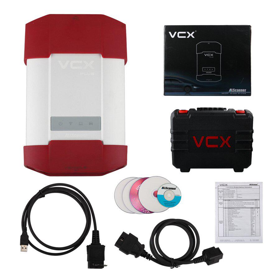 AllScanner VCX -PLUS MULTI (TOYOTA +HONDA +Land Rover & Jagua V139) 3 IN 1 Professional Diagnose