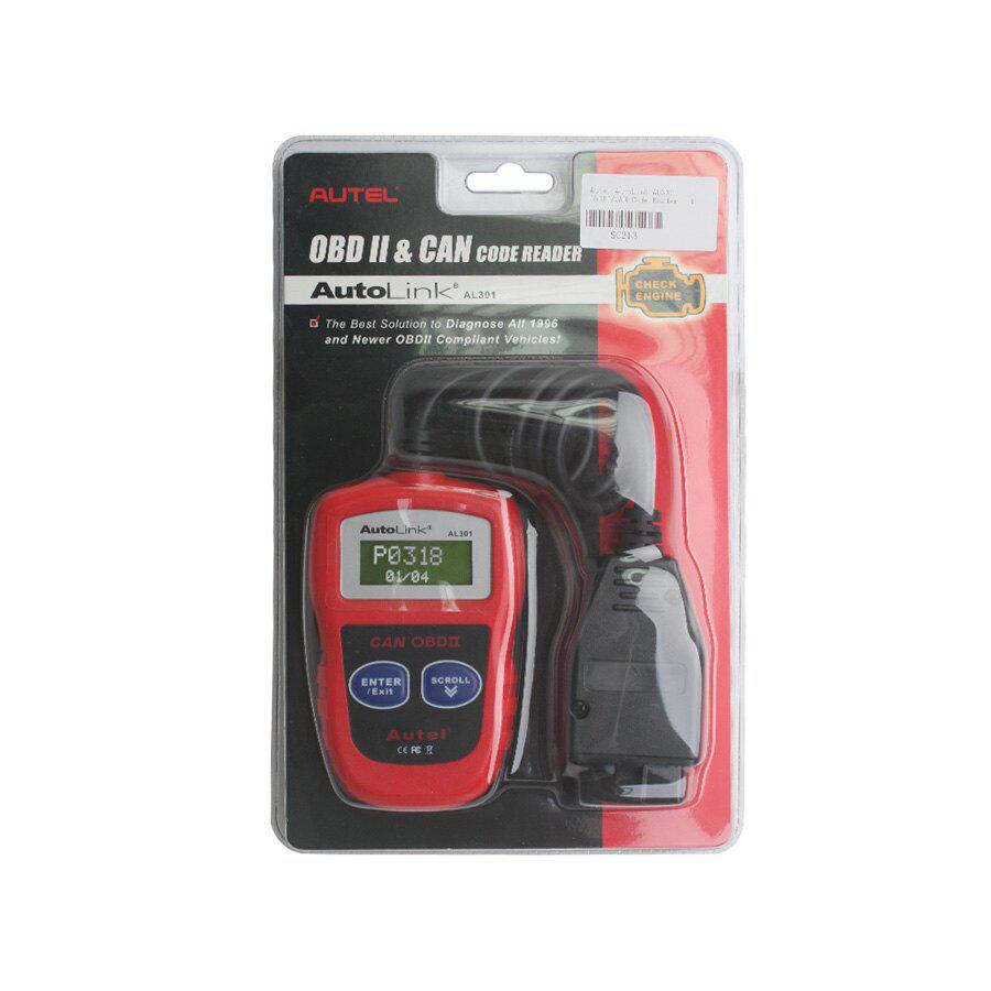 Autel AutoLink AL301 OBDII /CAN Code Reader