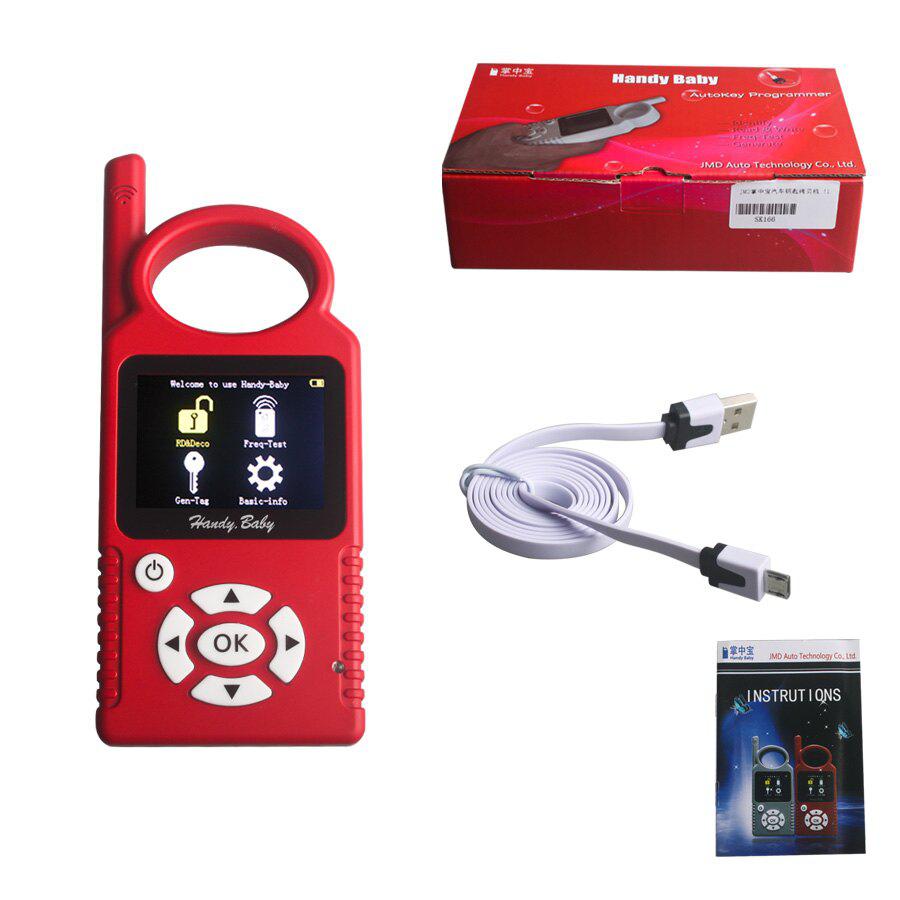 V8.8.9 Handy Baby Hand held Car Key Copy Auto Key Programmer für 4D /46 /48 Chips Support Multi -Sprachen