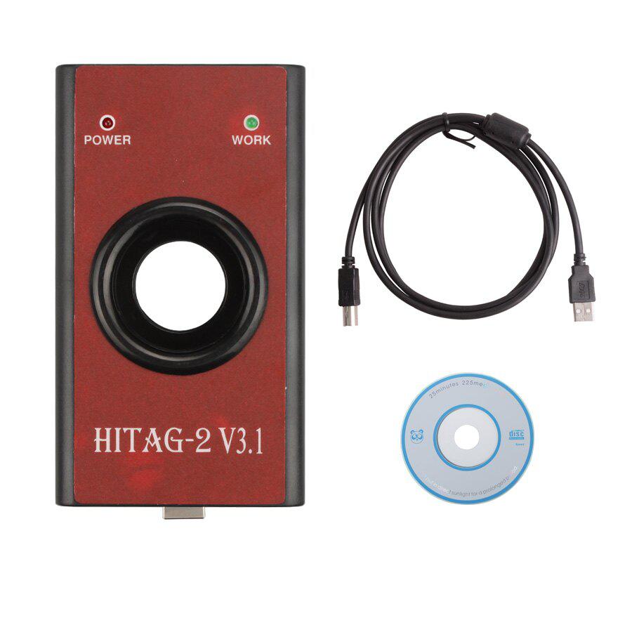 HiTag2 V3.1 Key Programmer (Rot)