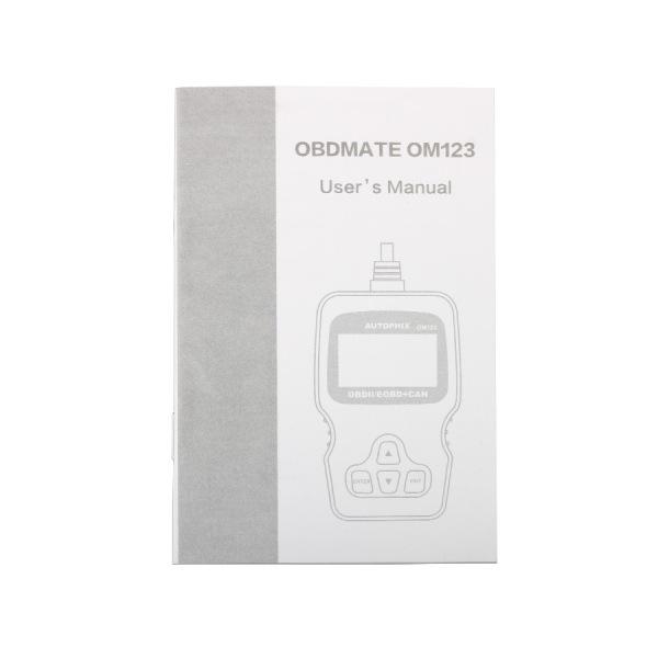 AUTOPHIX OM123 OBD2 EOBD CAN Hand held Engine Code Reader (Orange Color)