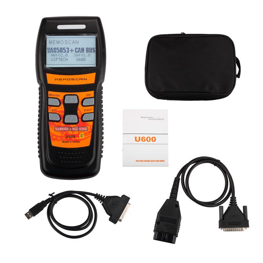 U600 VW /AUDI OBD2 CAN -BUS Code Reader Live Data