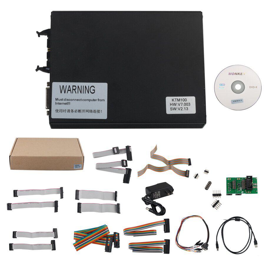 V2.13 FW V7.003 KTM100 KTAG ECU Programmier Tool Master Version mit Renew Button Unlimited Token