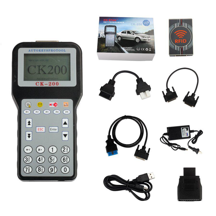 V50.01 CK -200 CK200 Auto Key Programmer Aktualisierte Version von CK -100