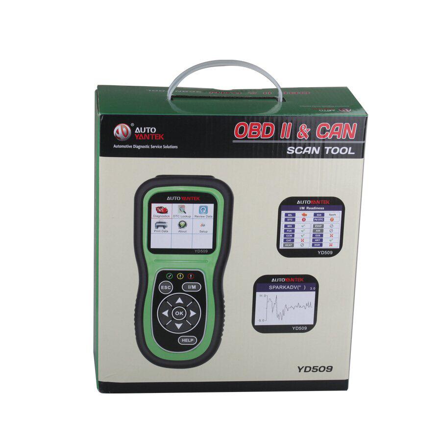 YD509 OBDII EOBD CAN Auto Code Scanner Support Multi -Sprachen