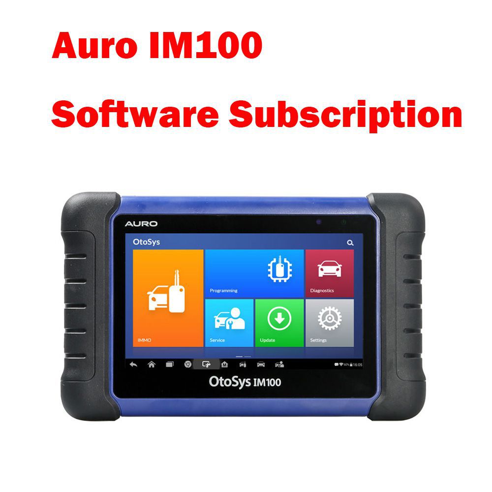 1 Jahr Software-Abonnement für AURO OtoSys IM100 Automotive Diagnostic and Key Programming Tool