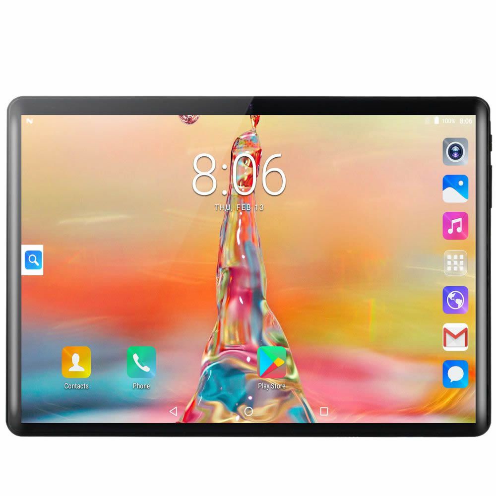 2020 Newest 10.1 Inch Octa Core 4G LTE Phone Call Tablet Pc Android 9.0 Google Play Dual SIM Cards WiFi Bluetooth GPS Tablets