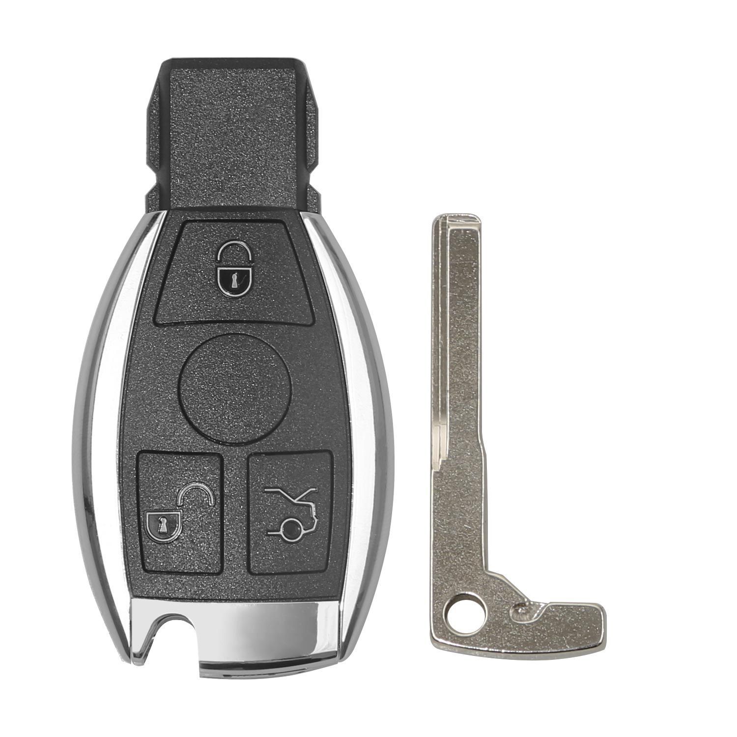 10pcs Xhorse VVDI BE Key Pro mit Smart Key Shell 3 Buttons für Mercedes Benz Holen Sie 10 Free Token für VVDI MB Tool