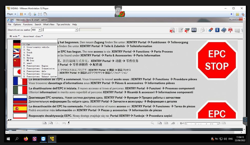 1TB Festplatte mit V2022.12 BENZ Xentry BMW ISTA-D 4.32.15 und ISTA-P 68.0.800 Software für VXDIAG Multi Tools