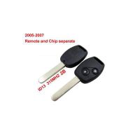 Remote Key 2 Button und Chip Separate ID:13 (315MHZ) Für 2005 -2007 Honda