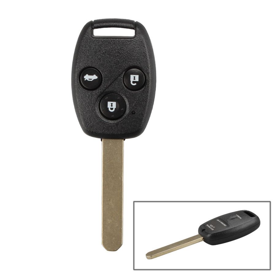 Remote Key 3 Button und Chip Separate ID:8E (433 MHZ) Für 2005 -2007 Honda Fit ACCORD FIT CIVIC ODYSSEY 10pcs/lot