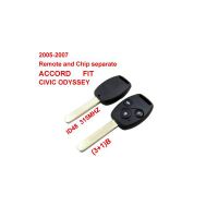 2005-2007 Remote Key 3+1 Button and Chip Separate ID:48(315MHZ) for Honda 10pcs/lot