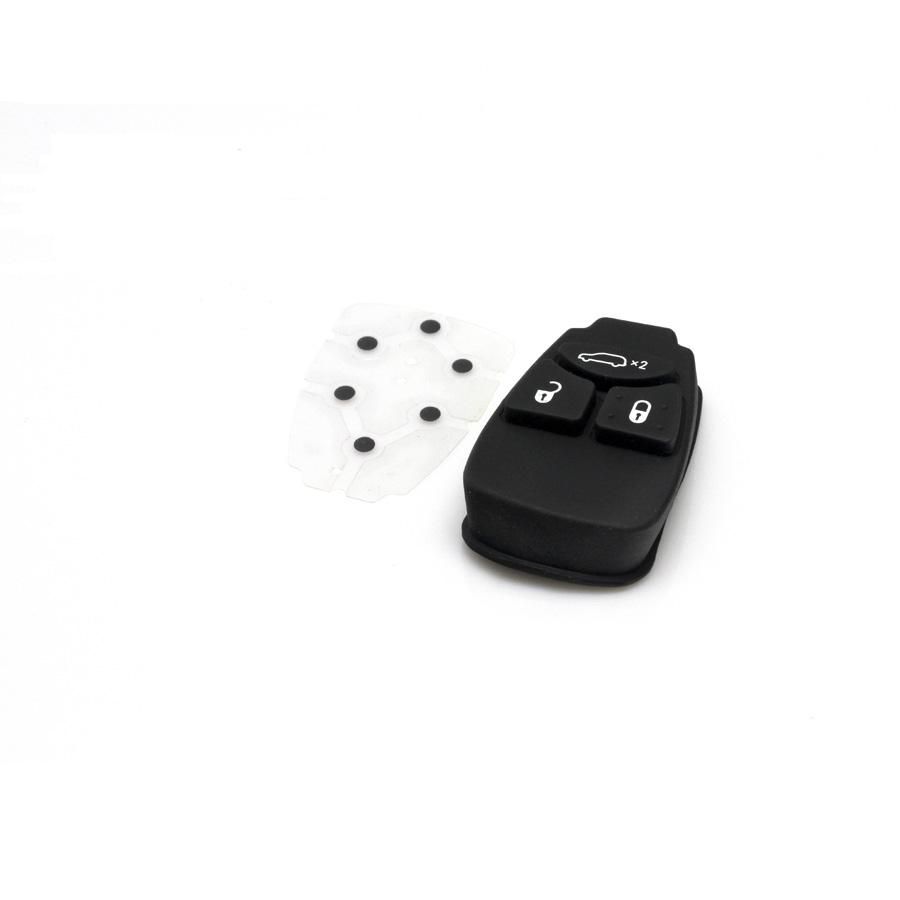 3 Knopf Remote Key Rubber (Small Button) Für Chrysler 5pcs /lot
