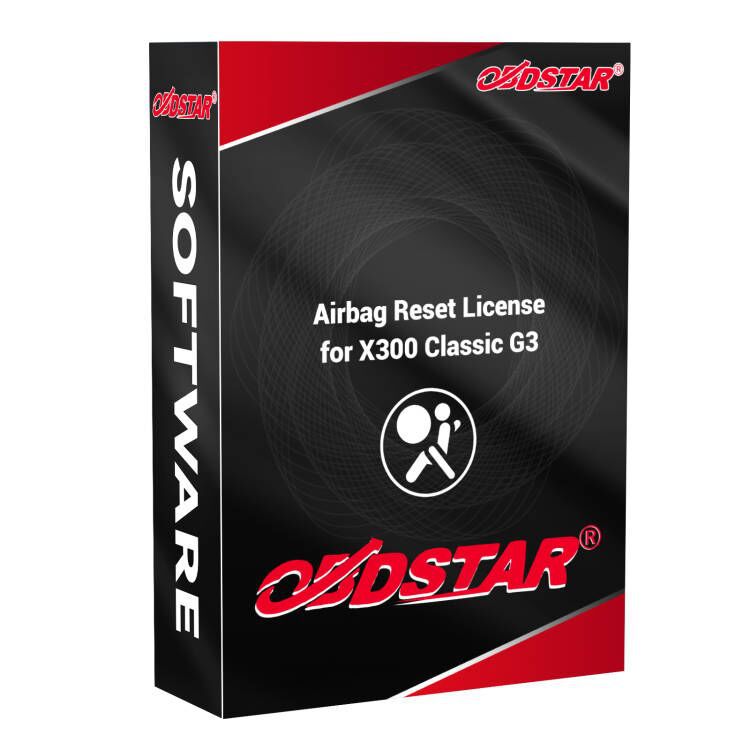 Airbag Reset Funktion Genehmigung für OBDSTAR X300 Classic G3