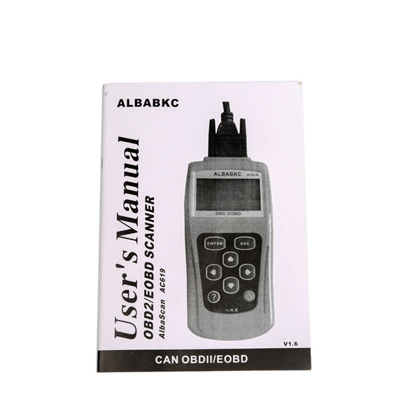 Neues ALBABKK AC619 Auto Fehlercode Scanner Diagnostic Scan Tool