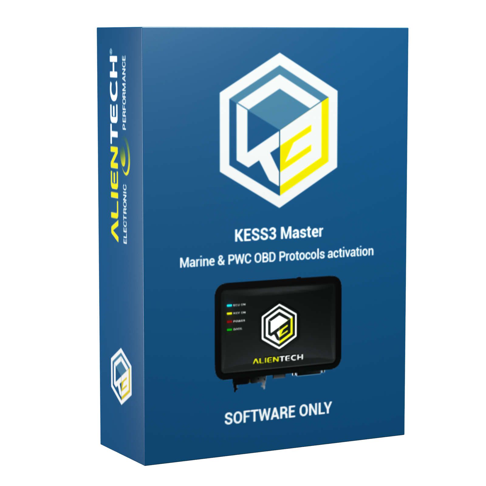 Original Alientech KESS V3 KESS3 Master Marine und PWC OBD Protokolle Aktivierung