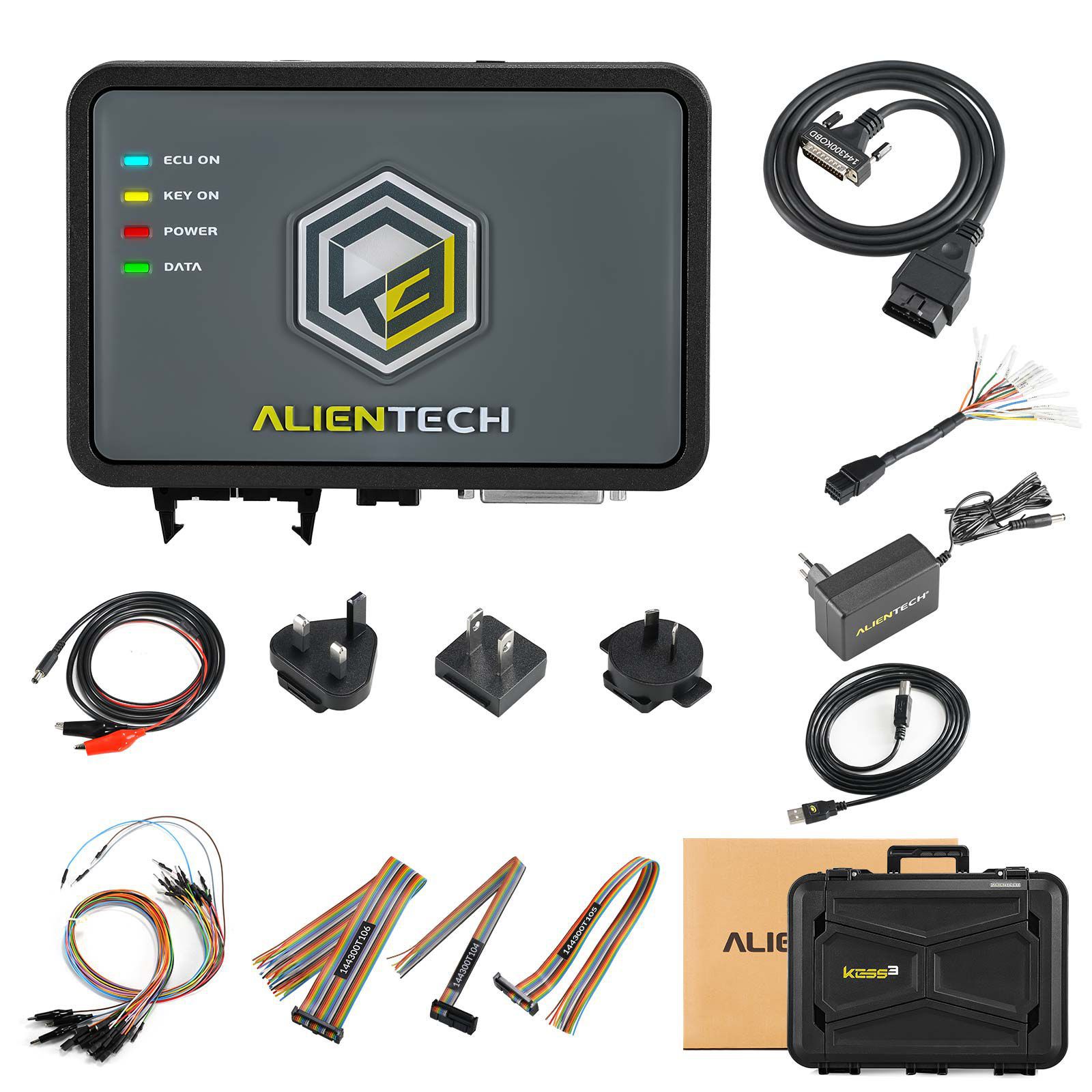 Original Alientech KESS V3 KESS3 Master Version Steuergerät und TCU Programmierwerkzeug mit Auto OBD-Bench-Boot LCV Protokoll Autorisierung