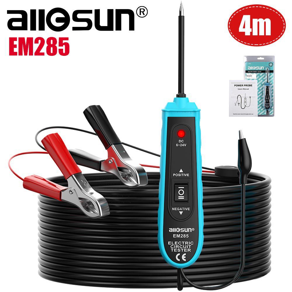 All-Sun EM285 Power Probe Auto Electric Circuit Tester Automotive Tools 6-24V DC