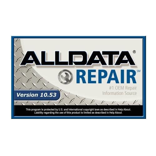 Promotion Newest Auto Repair Software Alldata 10.53  in 750GB HDD