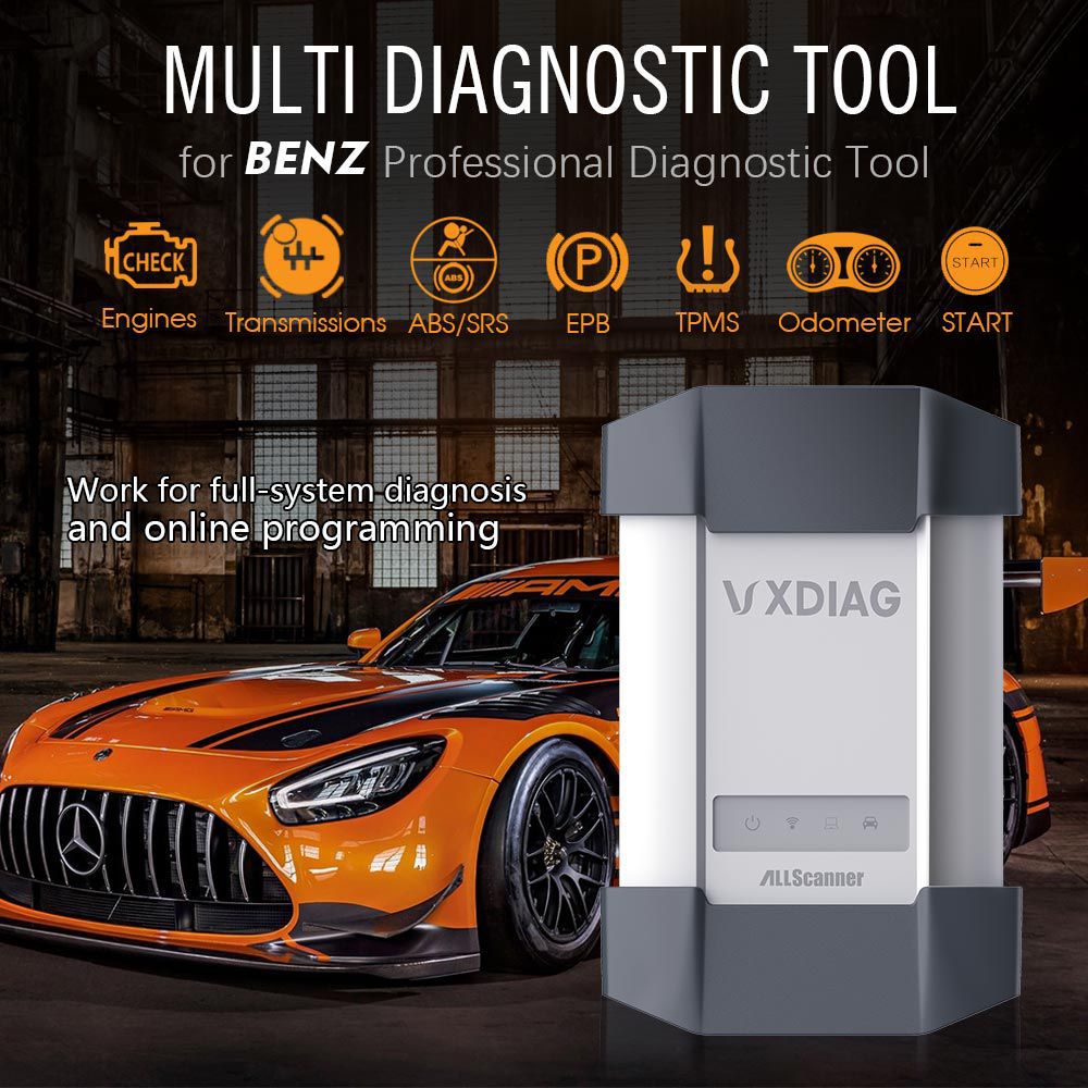 VXDIAG Benz C6 Star VXDIAG Multi Diagnostic Tool für Mercedes ohne HDD