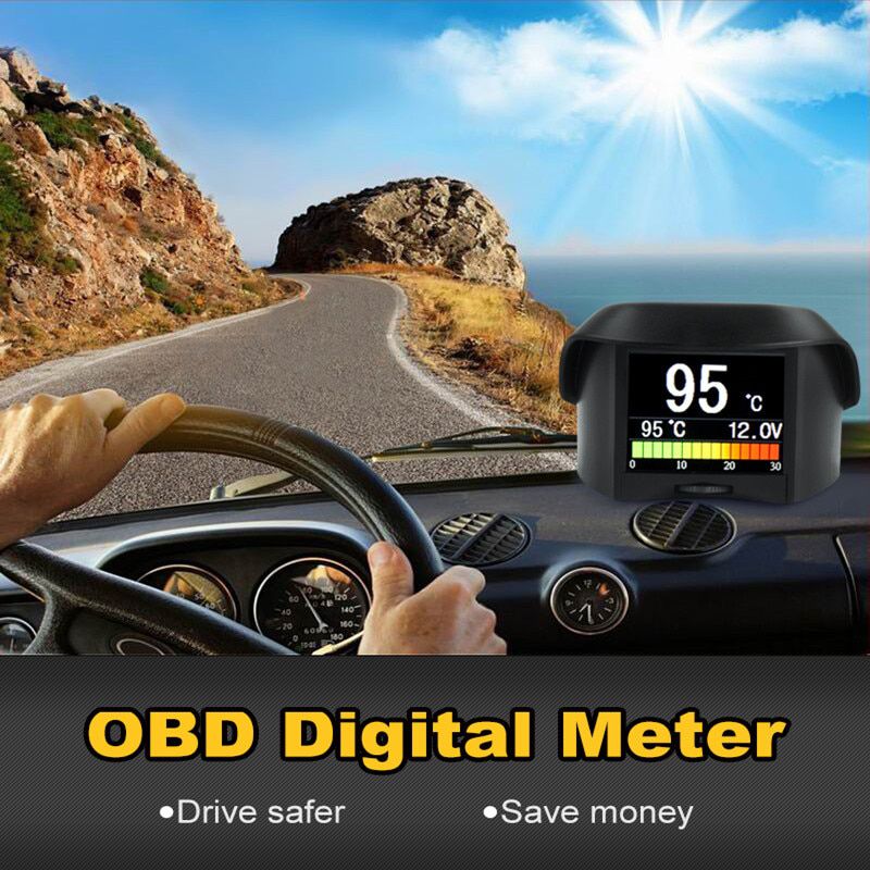 ANCEL A202 Automotive On-Board Computer OBD2 Auto Digital Geschwindigkeit Kraftstoffverbrauch Temperatur Messgerät OBD2 Scanner Werkzeuge