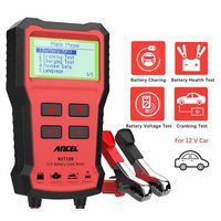 ANCEL BST100 Car Battery Charger Tester 12V 2000CCA Spannungsprüfung von PKW Charging Circuit Load Tester Tools PK KW600