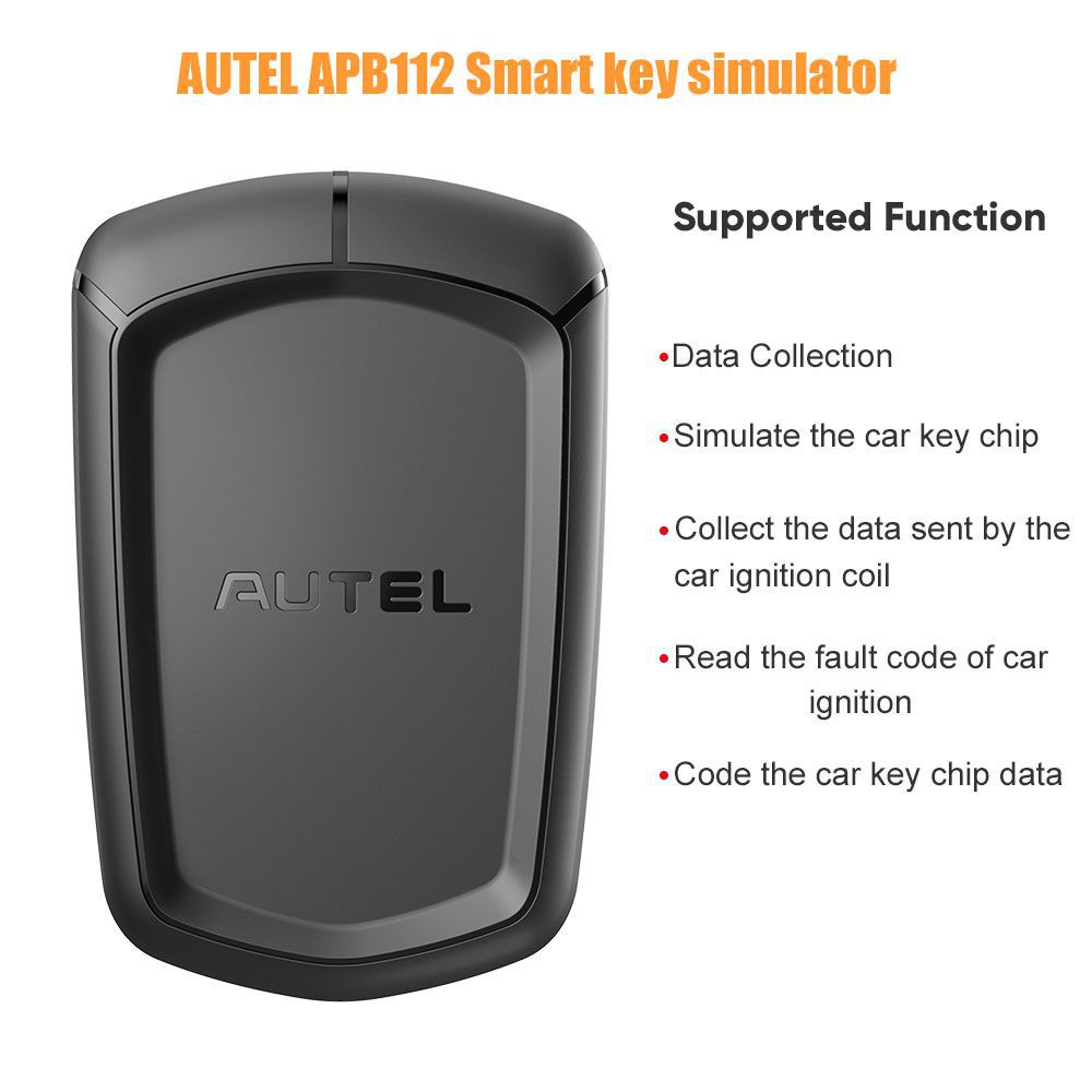 Autel APB112 Smart Key Simulator Hauptgerät und USB Kabel Set für IM608 IM508