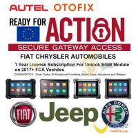 Autel European FCA Chrysler Fiat Alfa SGW Security Gateway Unlock Service für Autel / OTOFIX Tools