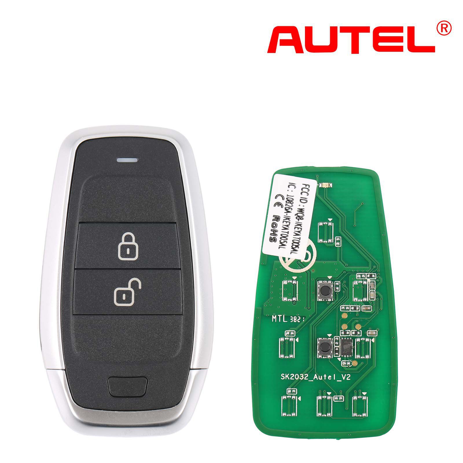 AUTEL IKEYAT02AL 2 Tasten Unabhängige Universal Smart Key 5pcs/lot
