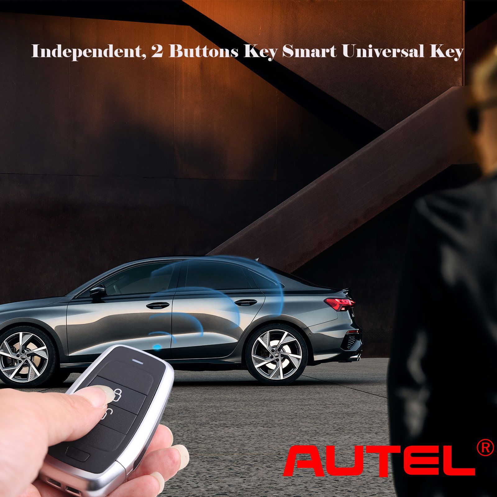 AUTEL IKEYAT02AL 2 Tasten Unabhängige Universal Smart Key 5pcs/lot