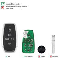 AUTEL IKEYAT05AL 5 Tasten Unabhängige Universal Smart Key 5pcs/lot