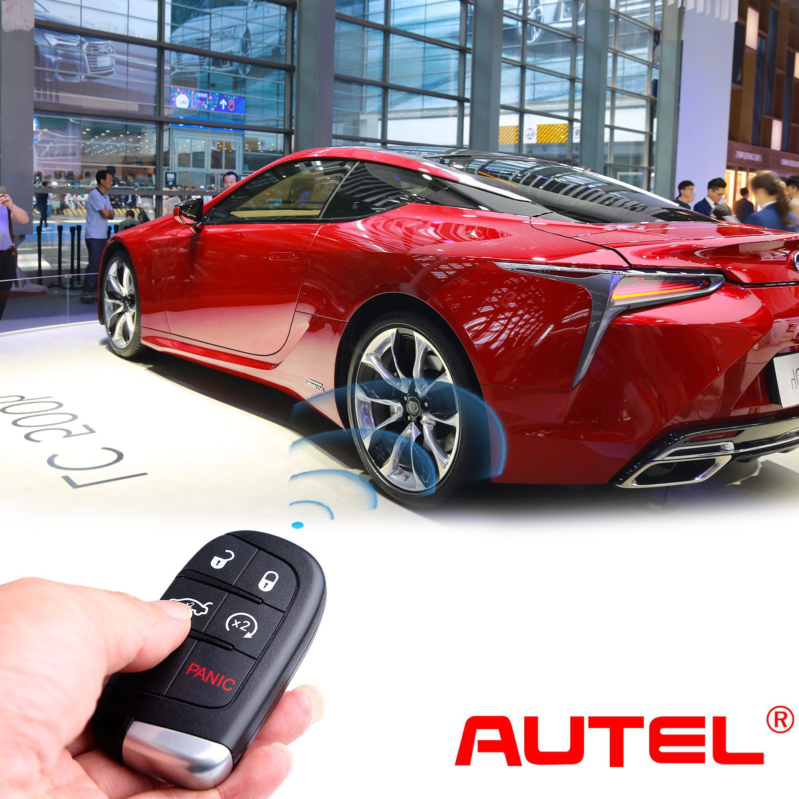 AUTEL IKEYCL005AL Chrysler 5 Tasten Universal Smart Key 5pcs/lot