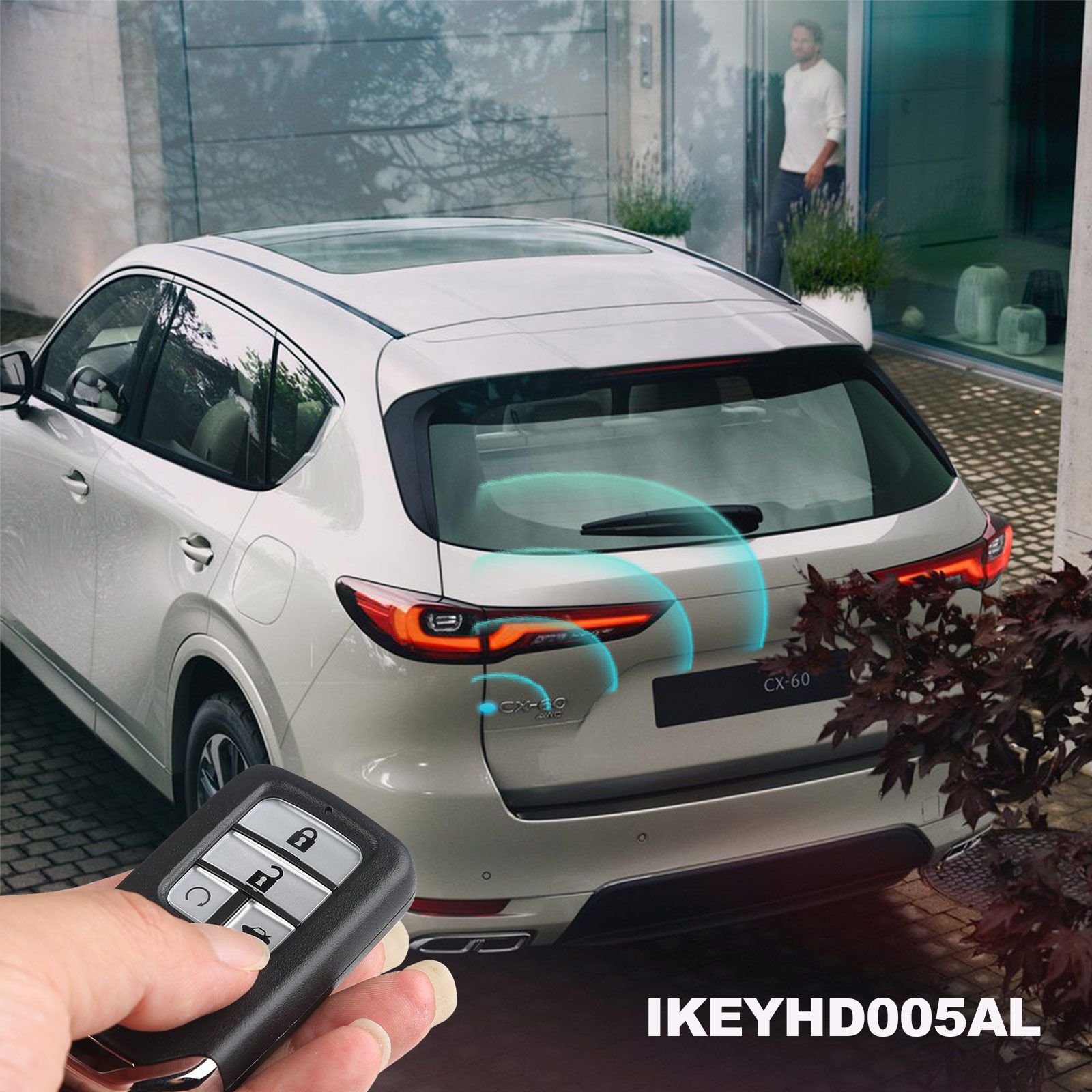 AUTEL IKEYHD005AL Honda 5 Tasten Universal Smart Key 5pcs/lot