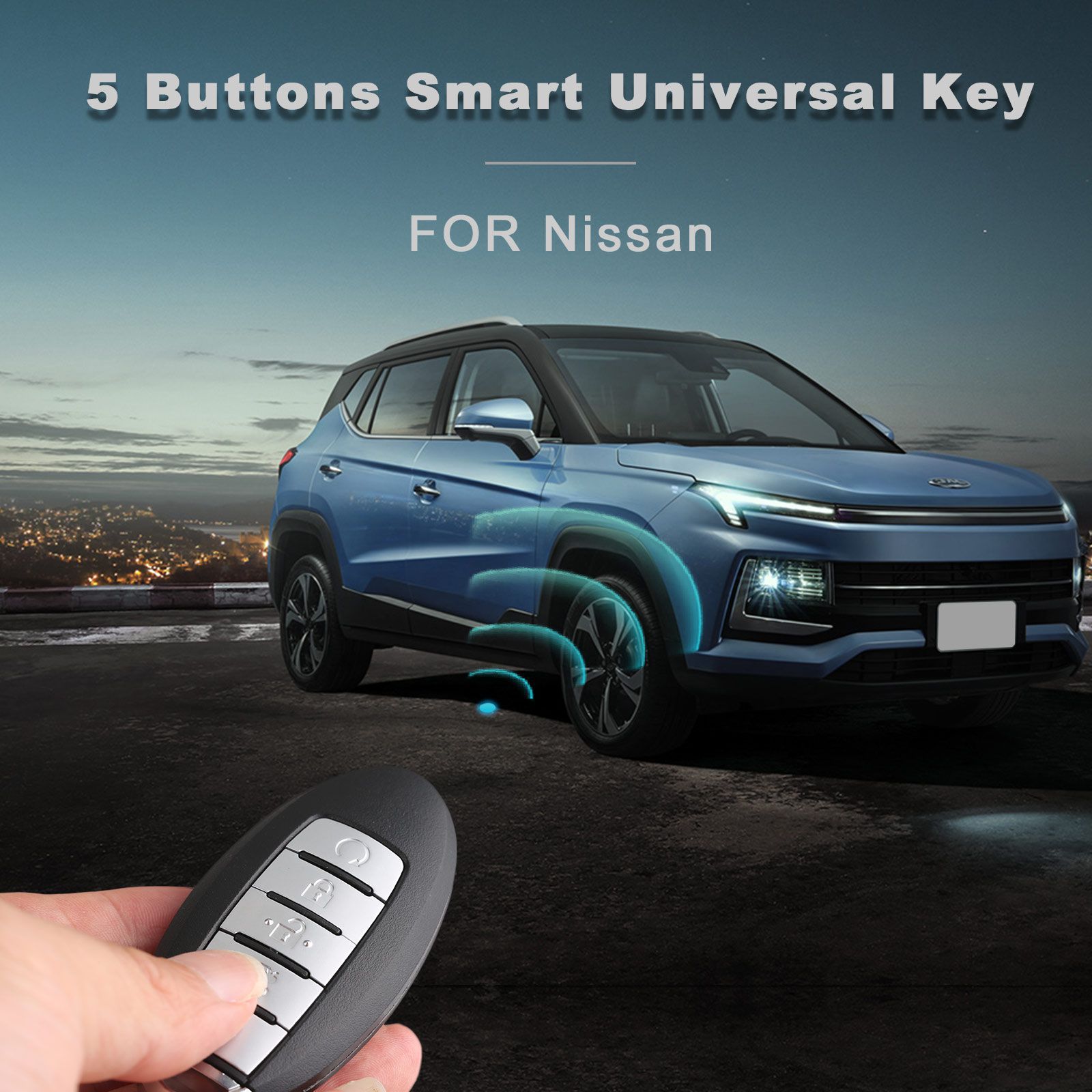 AUTEL IKEYNS005AL Nissan 5 Tasten Universal Smart Key 5pcs/lot