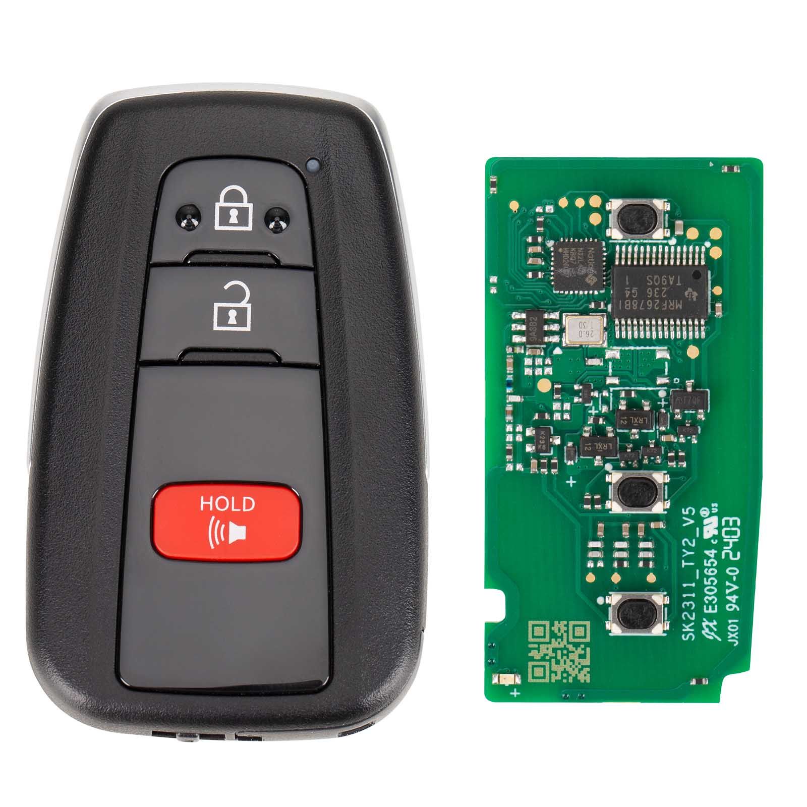 Autel IKEYTY8A3AL 3 Buttons 315/433 MHz Smart Key 5pcs/lot