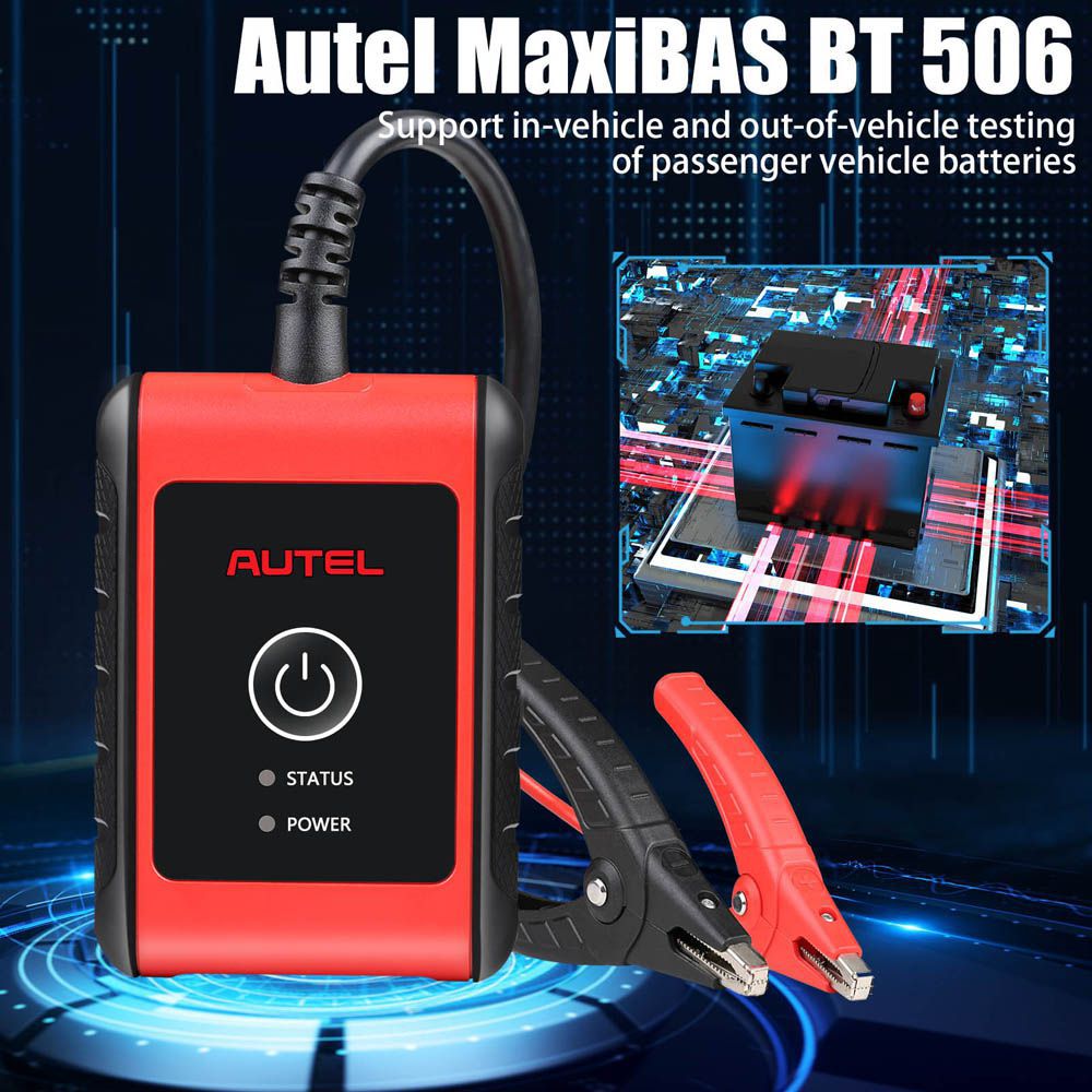 Autel MaxiBAS BT506 Auto Akku und Elektrische Systemanalyse
