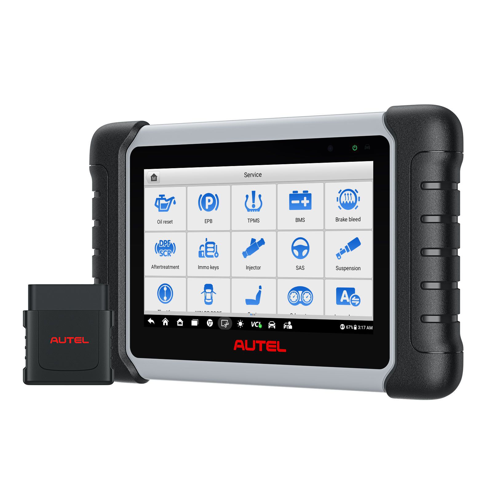 Autel MaxiCOM MK808BT PRO Auto Diagnose Scan Tool, Active Tests, Bidirektional Control Scanner, 28+ Services, FCA AutoAuth, Wireless Diagnose