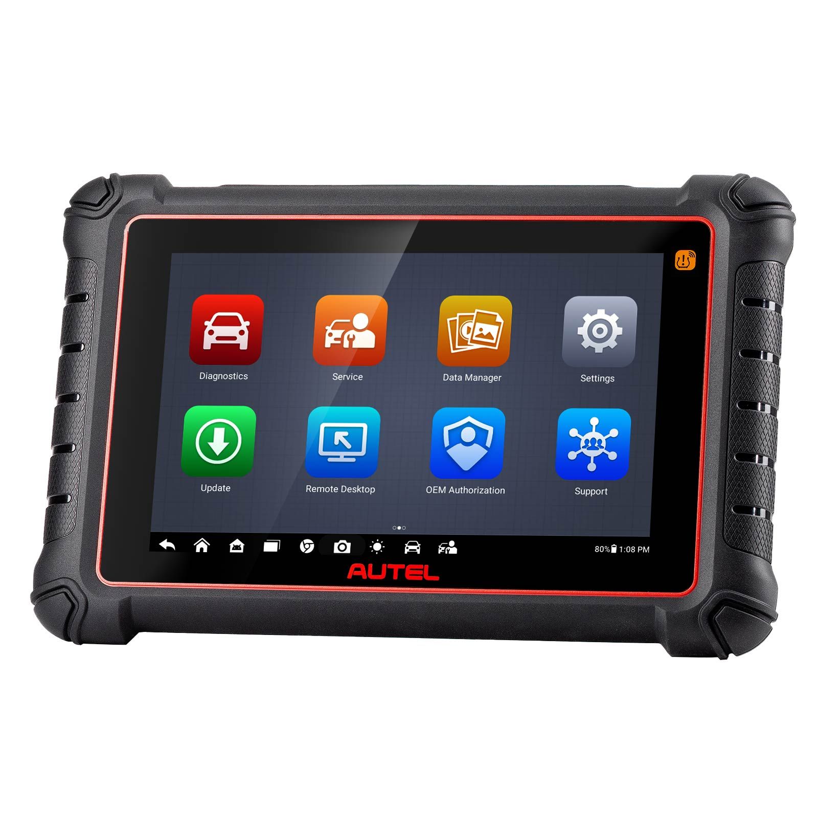 Autel MaxiCOM MK900TS MK900-TS Wireless TPMS Diagnostic Scanner with Android 11 Support DoIP/CAN FD Protocols and 40+ Services Upgraded of MK808TS