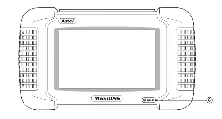 Maxidas DS708 Bildschirm