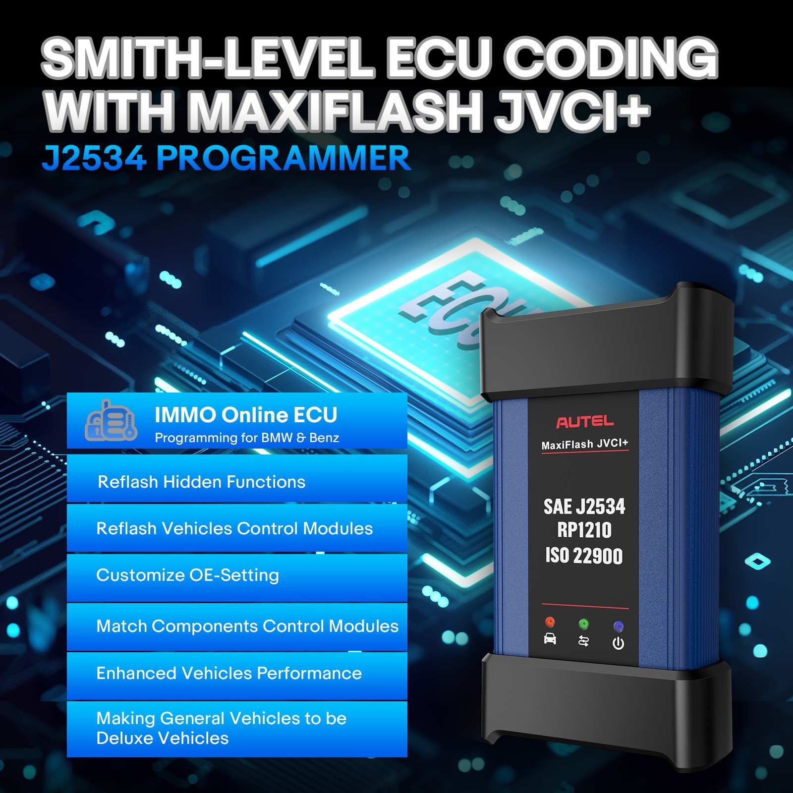 2025 Autel MaxiIM IM608 PRO II (Autel IM608 II) Full Kit with JVCI+ Plus IMKPA Accessories Get Free G-Box3 APB112