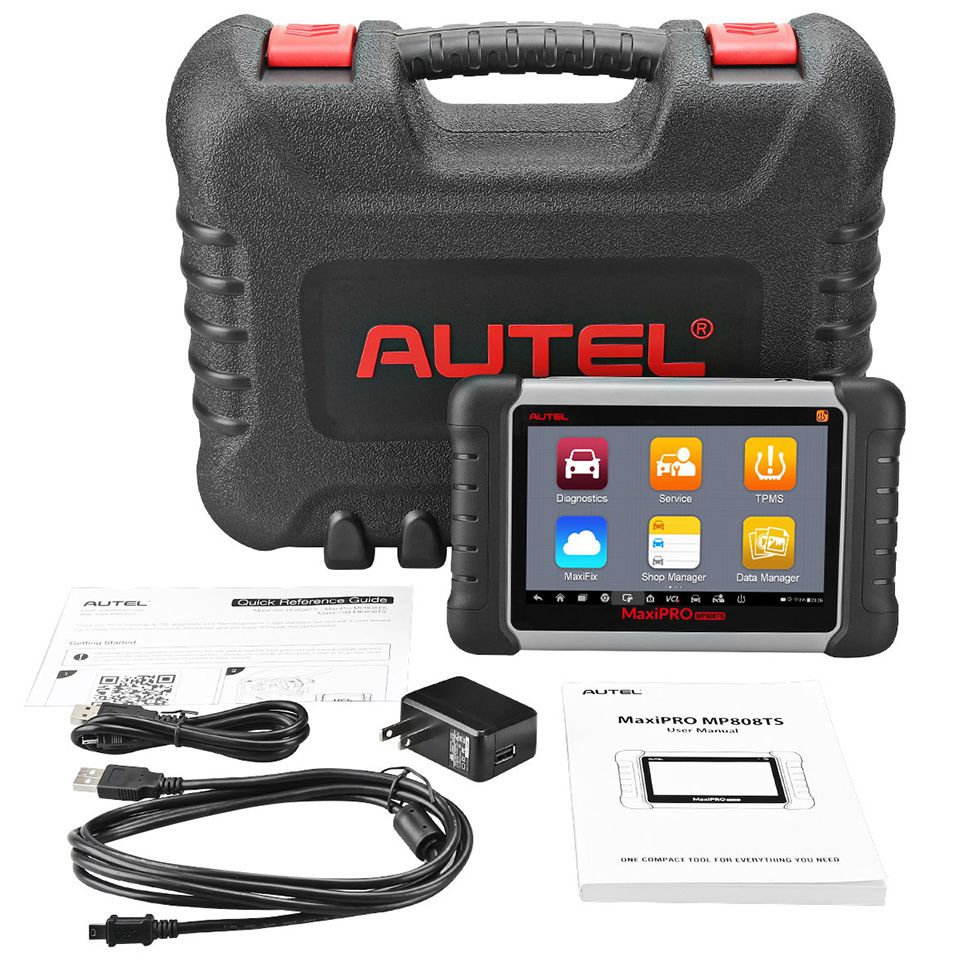 Autel MaxiPRO MP808TS Automotive Diagnostic Scanner mit TPMS Service Funktion und Wireless Bluetooth (Prime Version von Maxisys MS906TS)