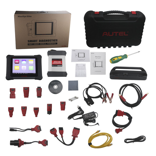 Original Autel MaxiSys Elite mit Wifi /Bluetooth OBD Full Diagnostic Scanner mit J2534 ECU Programming 2 Years Free Update