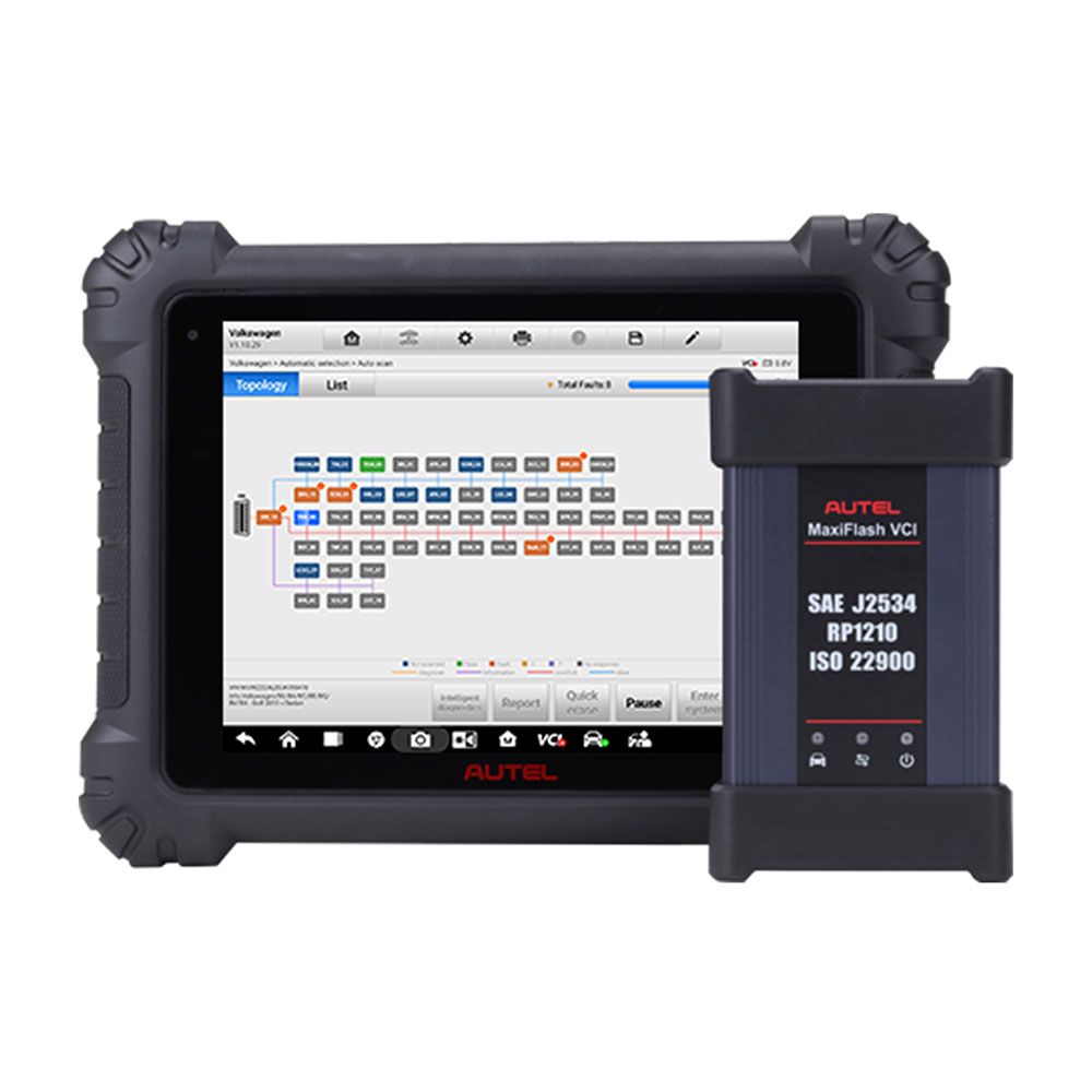 100% Original Autel Maxisys MS909 Full System Diagnostic Tablet With MaxiFlash VCI