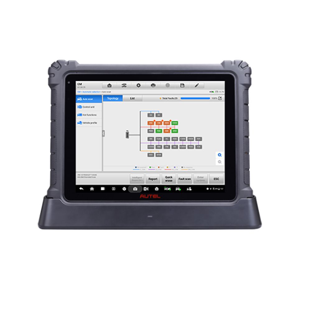 100% Original Autel Maxisys ultra intelligentes Kfz-vollständiges System-Diagnosewerkzeug mit MaxiFlash VCMI