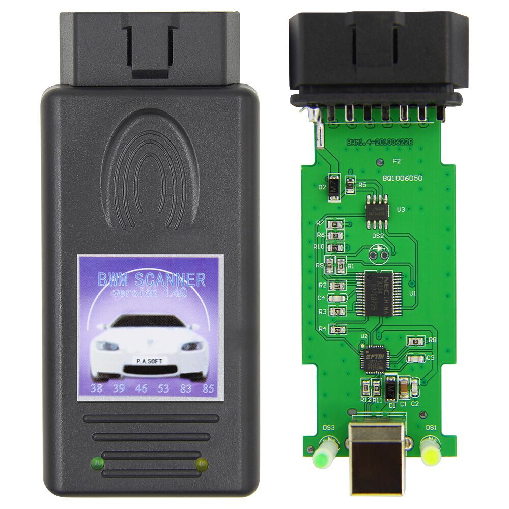 Promotion Auto OBD2 Scanner V1.4.0 Für BMW Unlocked Version mit FTDI FT232RL Chip