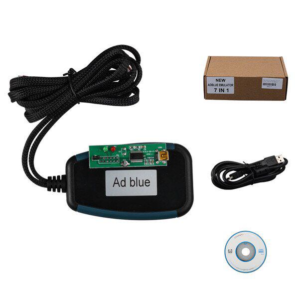 Best Price Adblueob2 Emulator 7 -In -1 Mit Programmieradapter mit Disabler Adblueobd2 System für Benz Man Scania Volvo Iveco DAF Renault
