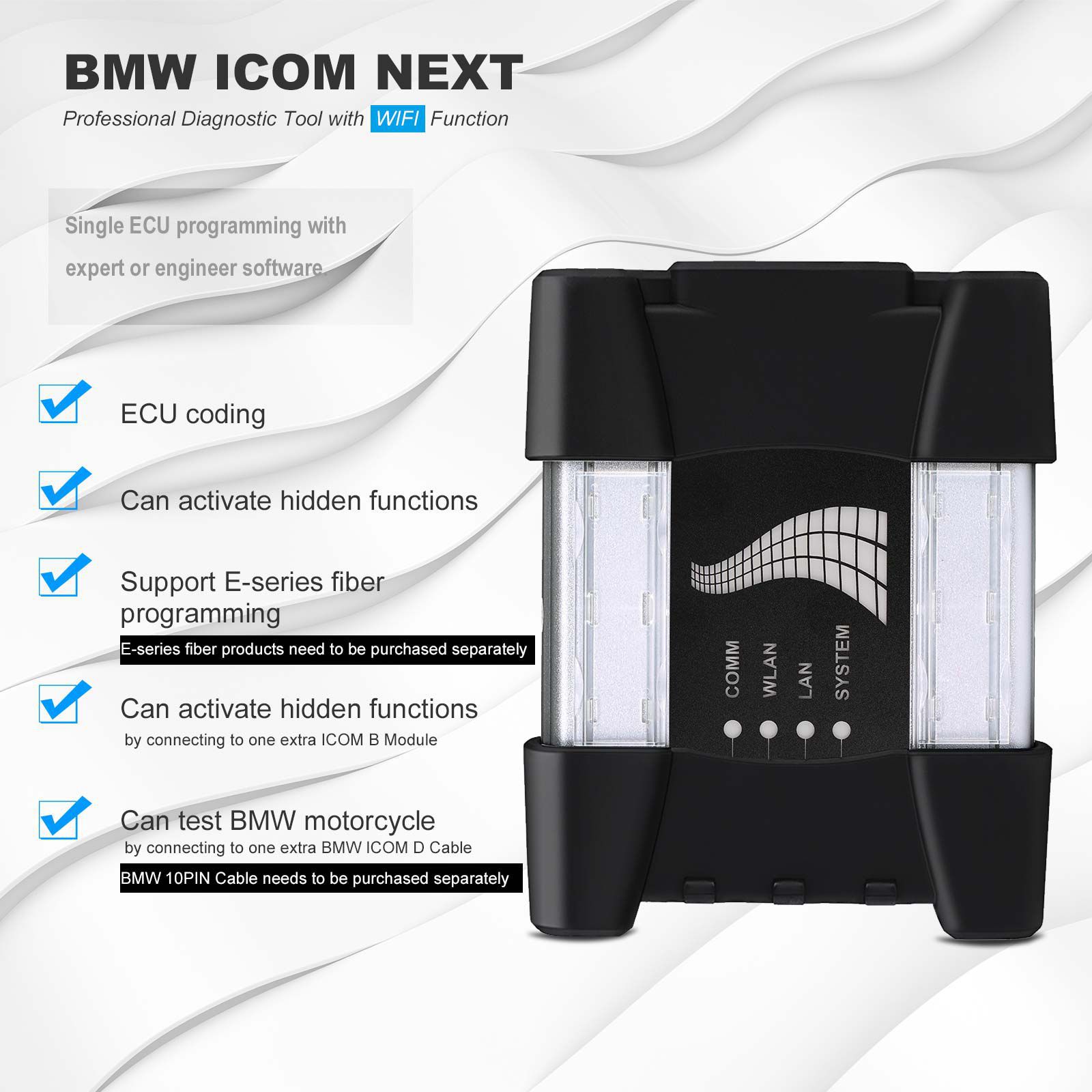 BMW ICOM NEXT Professional Diagnostic Tool with WIFI Function