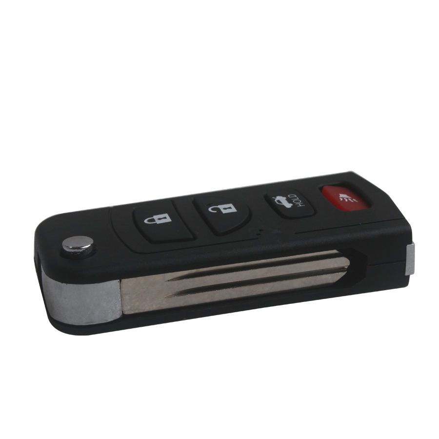 Kaufen Flip Remote Key Shell 4 Button für Nissan 5pcs /lot